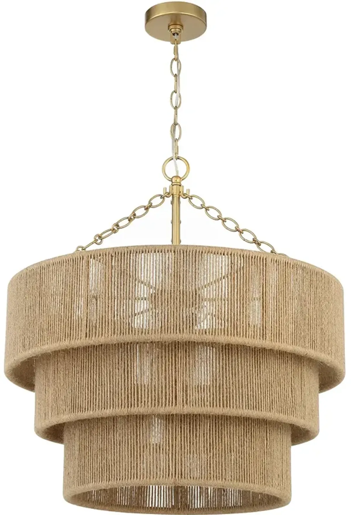 Crystorama Shyla 10 Light Soft Gold Chandelier