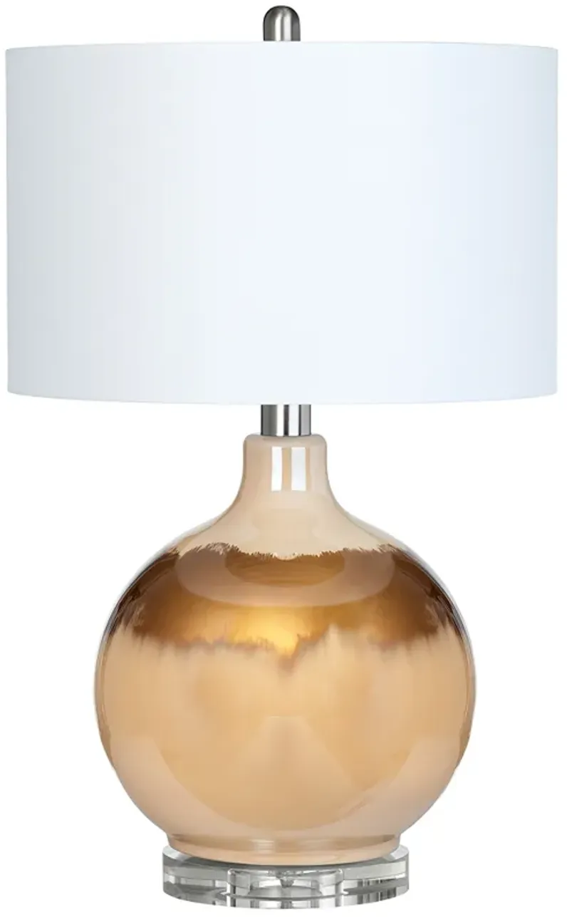 Crestview Collection Dana Reverse Painted Table Lamp
