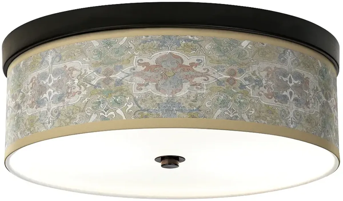 Lucrezia Giclee Energy Efficient Bronze Ceiling Light