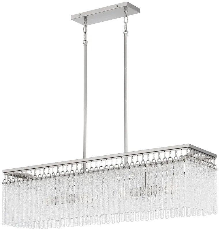 Camilla 4-Light Brushed Nickel Island Light