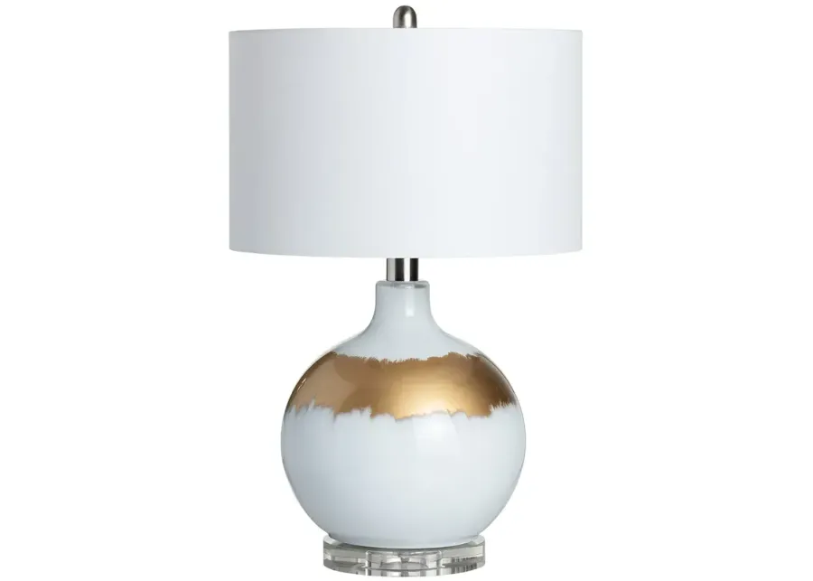 Crestview Collection Dana Reverse Painted Table Lamp