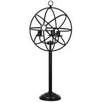 Crestview Collection Global 36 1/2" Bronze Metal Orb Table Lamp