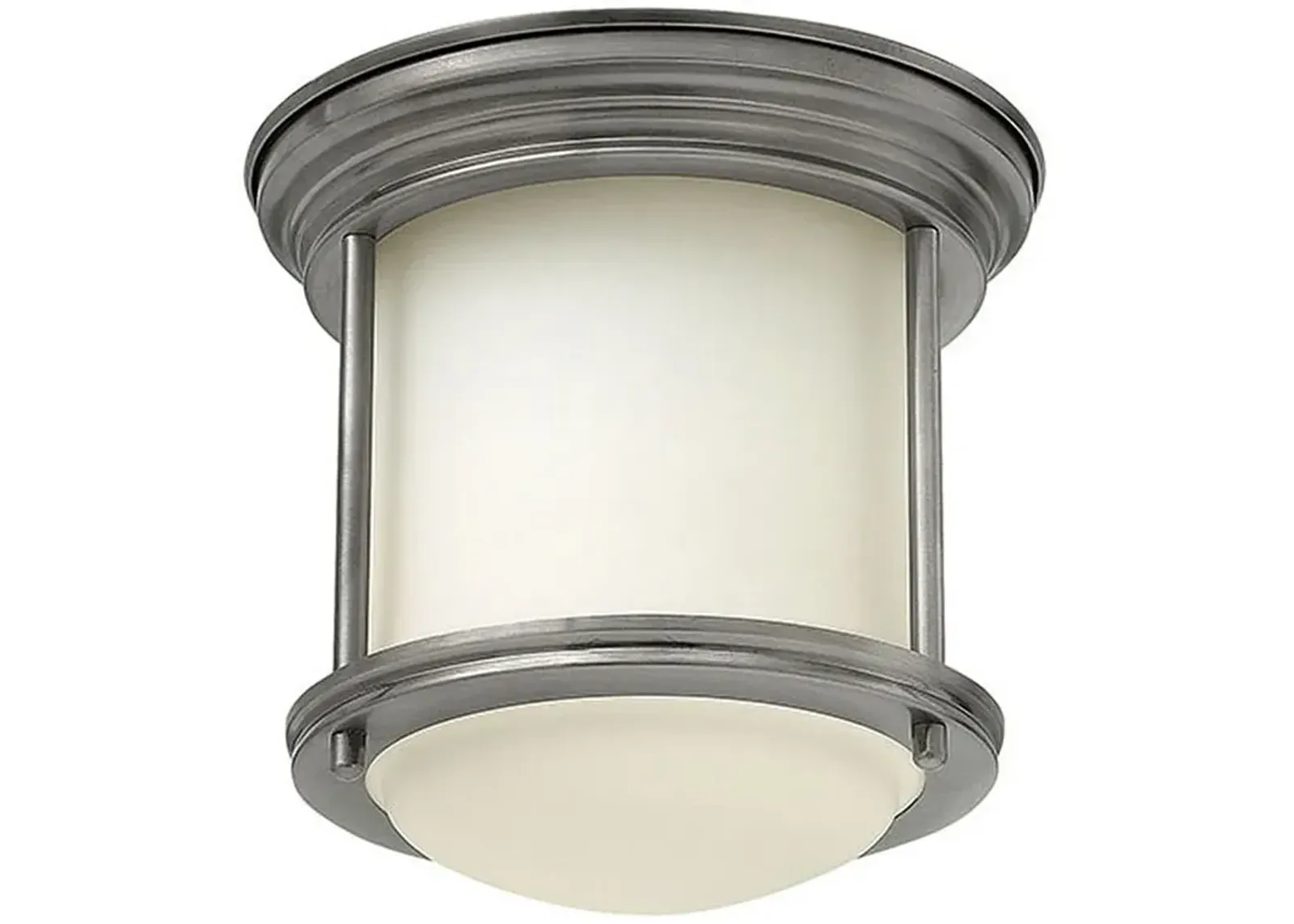 Foyer Hadley-Small Flush Mount-Antique Nickel