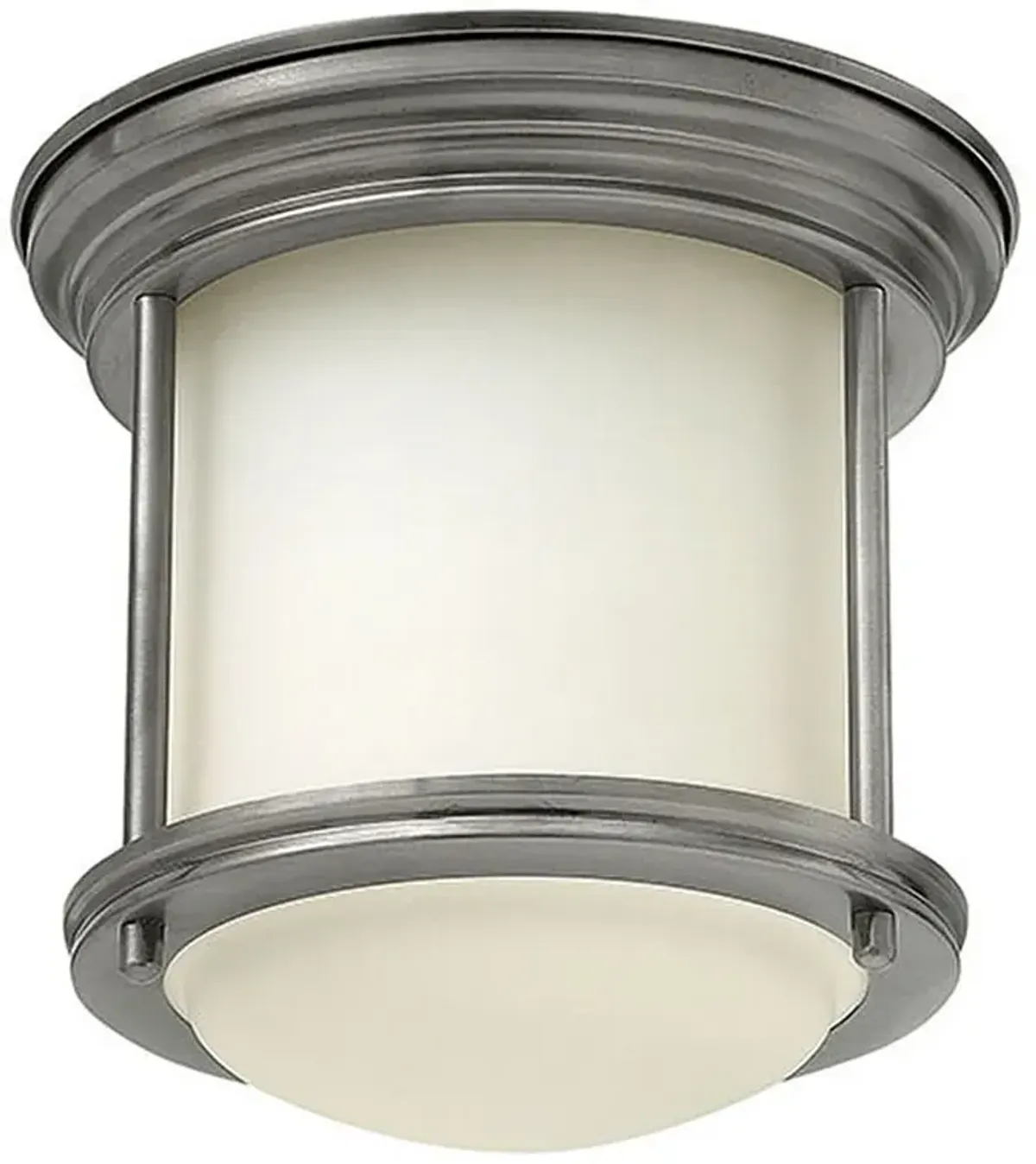 Foyer Hadley-Small Flush Mount-Antique Nickel