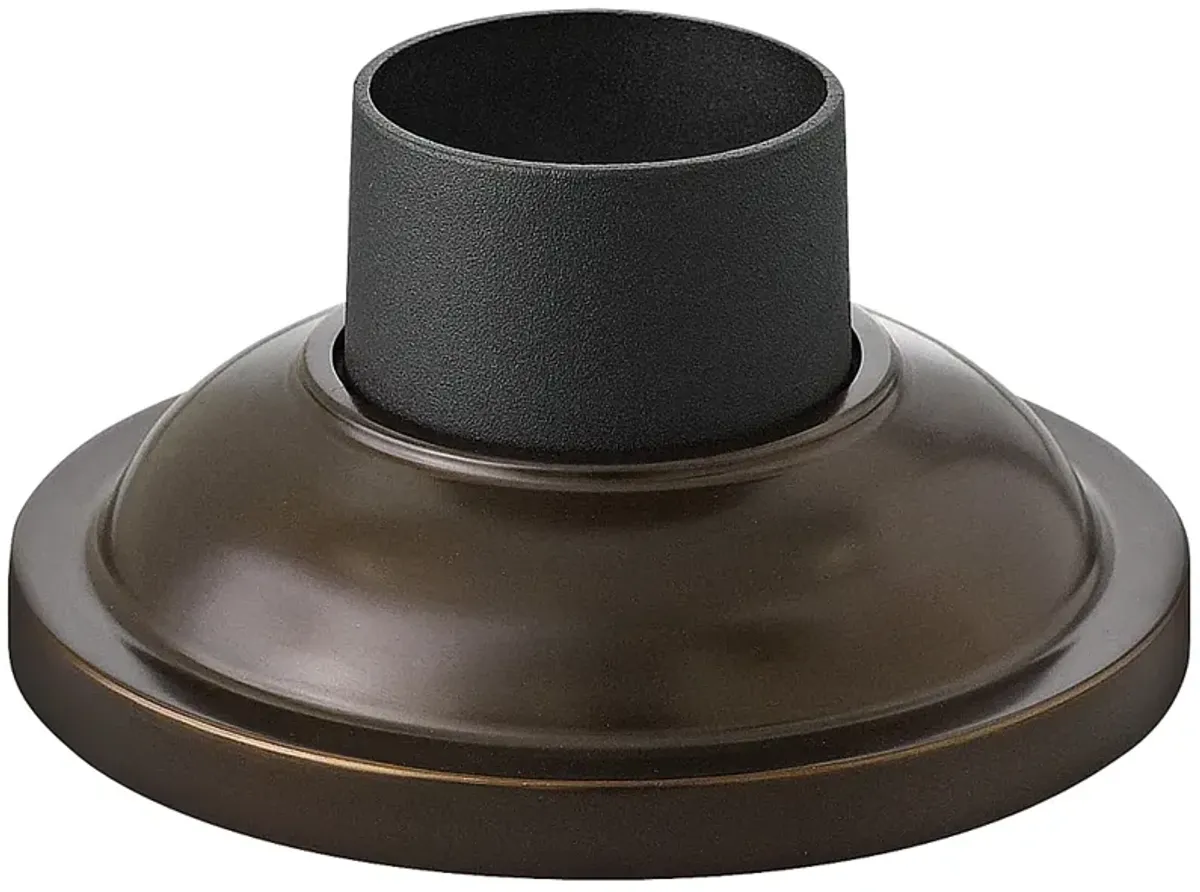 Plantation Collection Copper Bronze Post Mount Adaptor