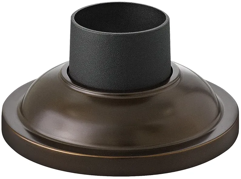 Plantation Collection Copper Bronze Post Mount Adaptor