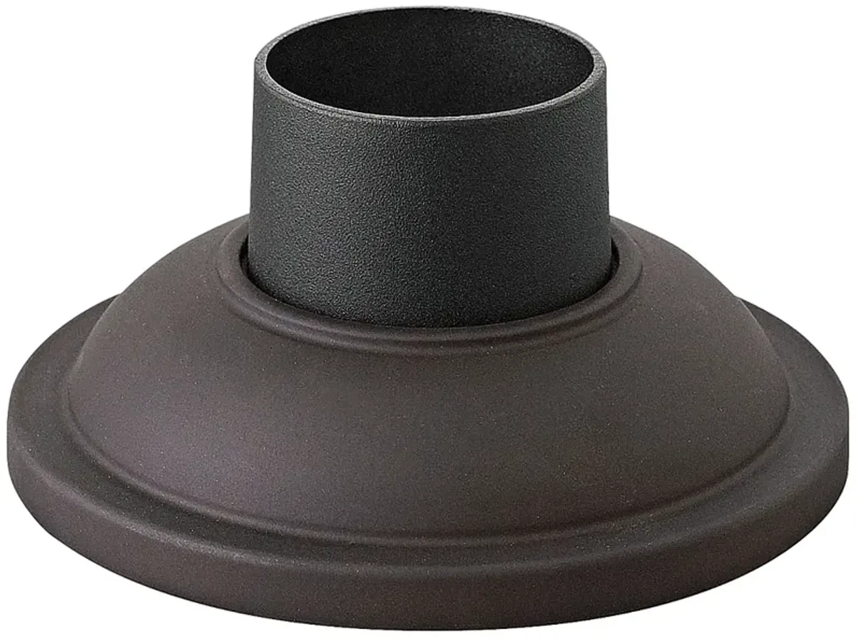 Pier Mount Fitter - Base in Buckeye Bronze