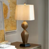 Possini Euro Helen 30" Modern Gold Twist Sculpture Table Lamp