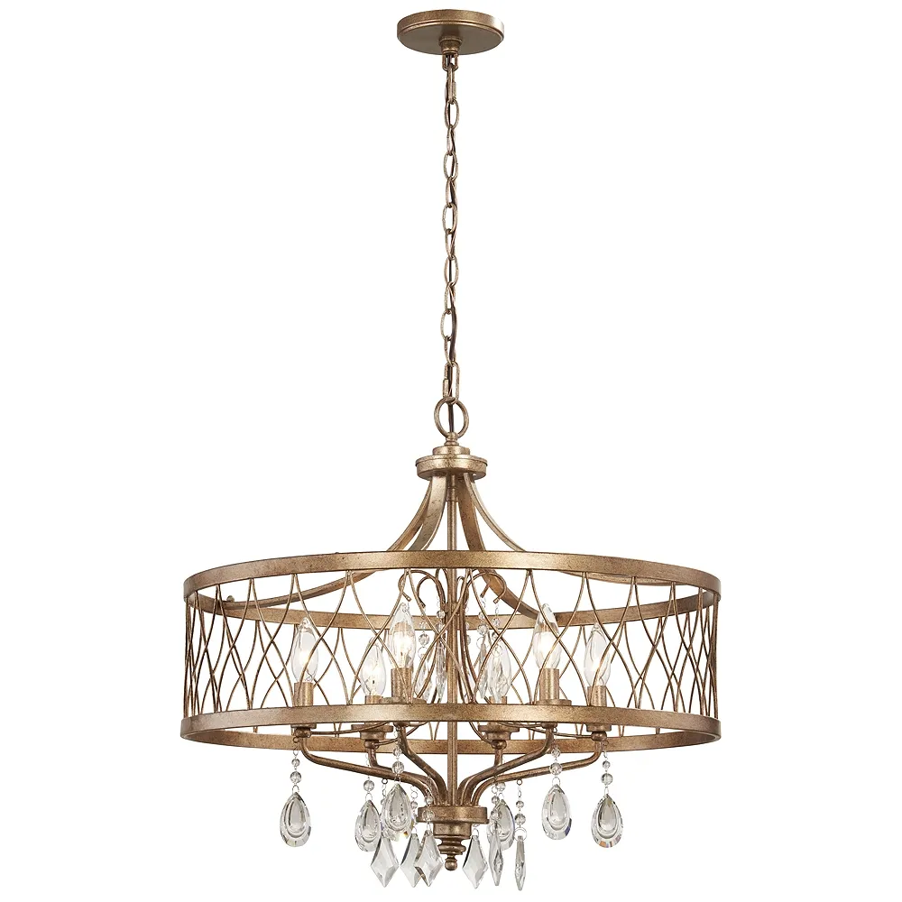 Minka-Lavery  West Liberty 6-Light Olympus Gold Chandelier