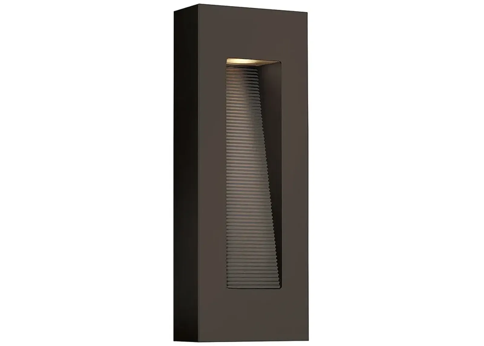 Hinkley Luna 16 1/4" High Bronze Socketed Outdoor Wall Light