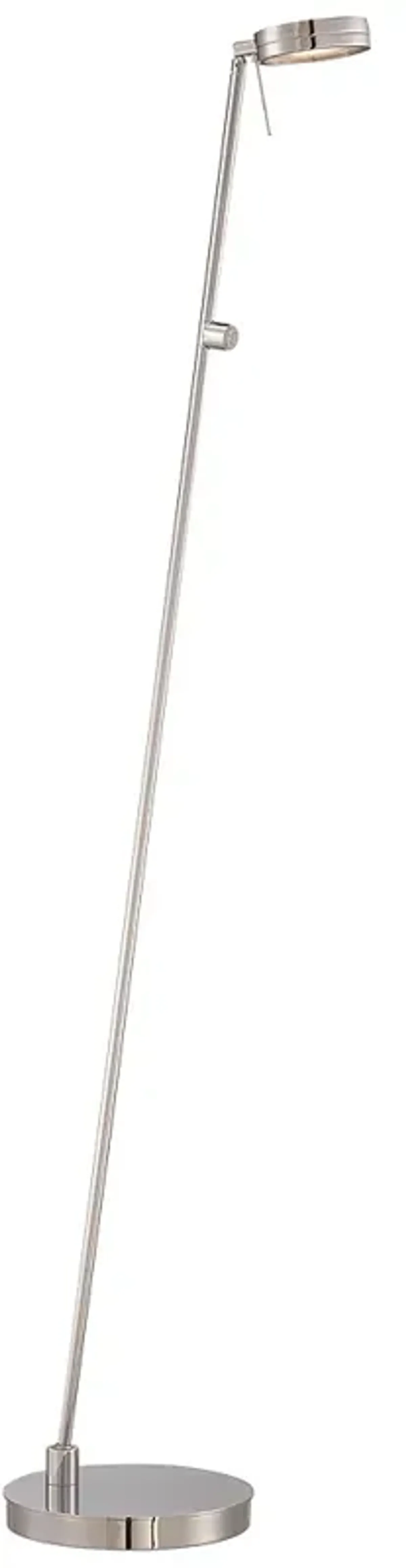George's Reading Room Chrome LED Pharmacy Floor Lamp