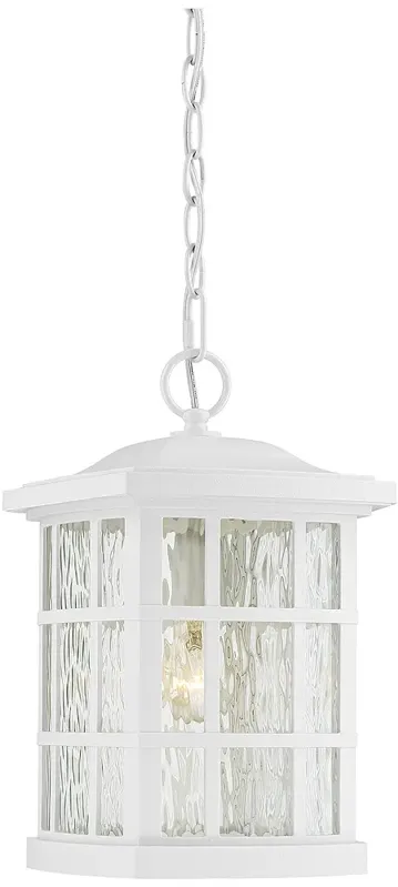 Quoizel Stonington 15" High Fresco Outdoor Hanging Light