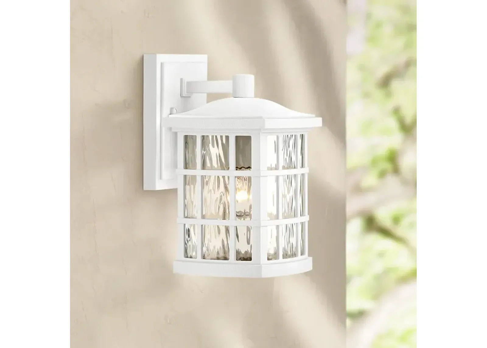 Quoizel Stonington 10 1/2" High Fresco Outdoor Wall Light