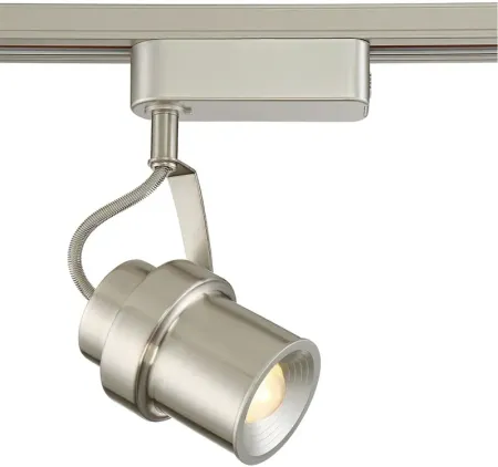 Silver Cylinder LED Track Light Head for Halo Single-Circuit