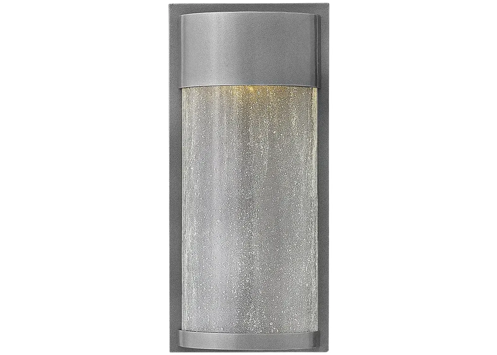 Hinkley Shelter 13" High Hematite LED Outdoor Wall Light