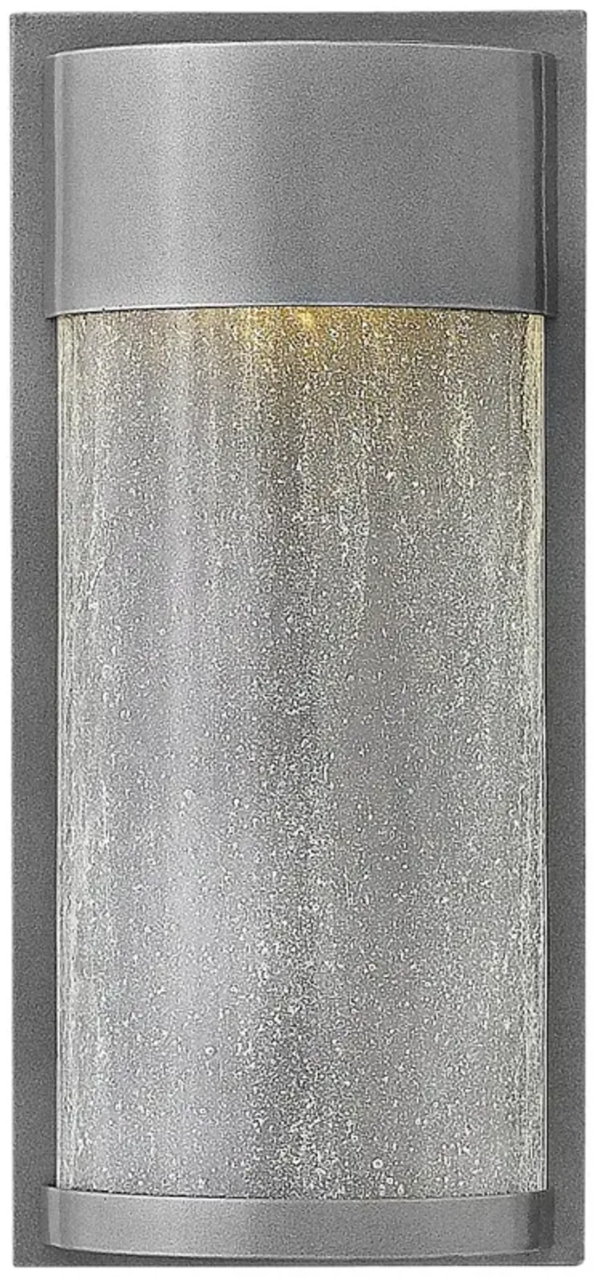 Hinkley Shelter 13" High Hematite LED Outdoor Wall Light