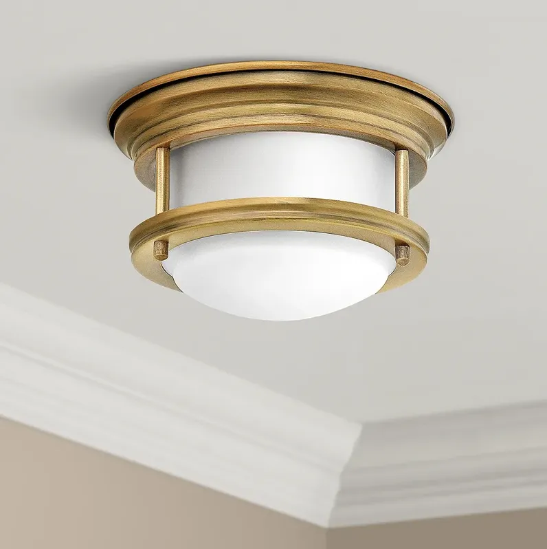 Hinkley Hathaway 7 3/4"W LED Brushed Bronze Ceiling Light