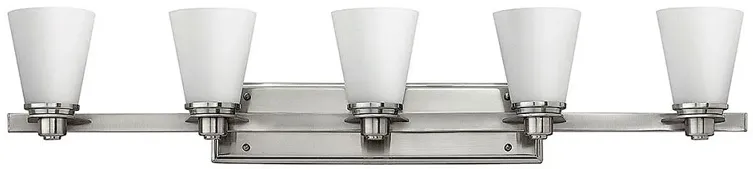 Bath Avon-Five Light Vanity-Brushed Nickel