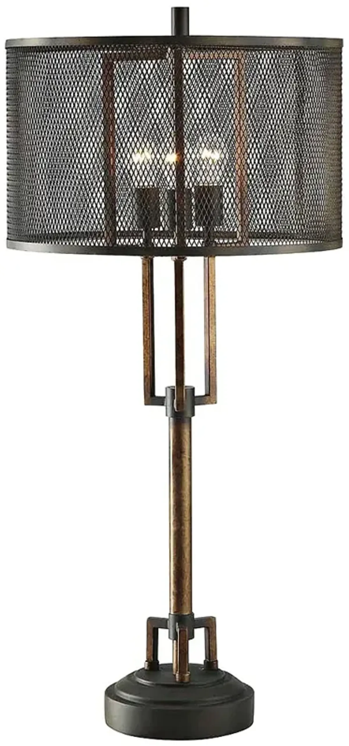 Crestview Collection Winchester 39" Copper and Iron Table Lamp