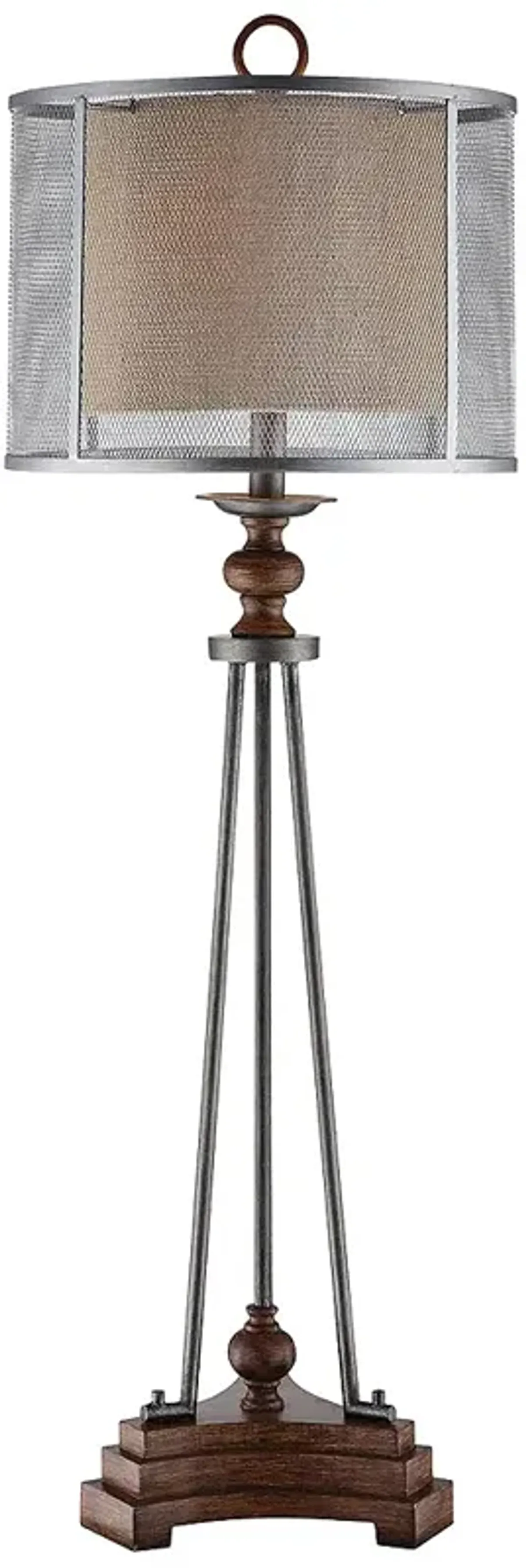 Crestview Collection Kenwood 41" High Iron and Wood Table Lamp