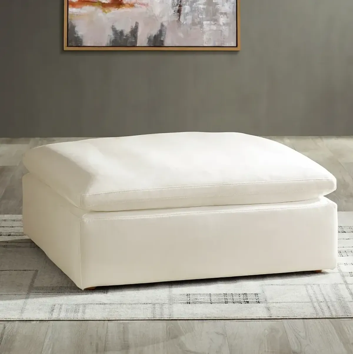 Skye Classic Natural Modular Ottoman