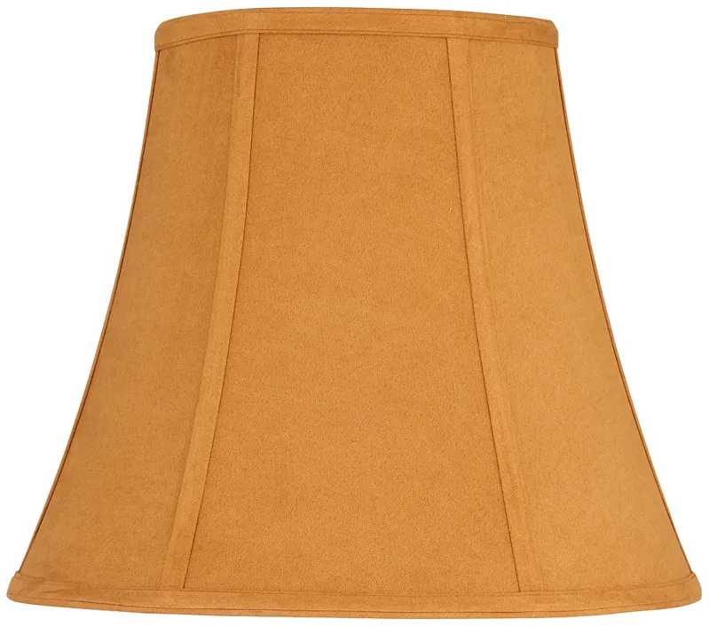 Prairie Rust Softback Bell Lamp Shade 8x14x12 (Spider)