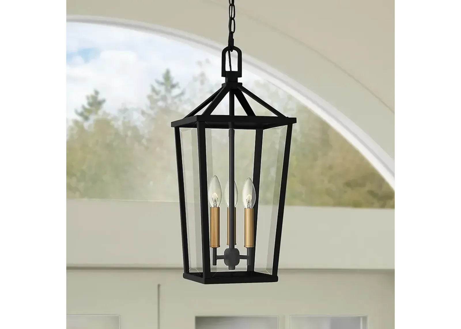 Quoizel Hull 9 1/2" Wide Matte Black 3-Light Mini Pendant