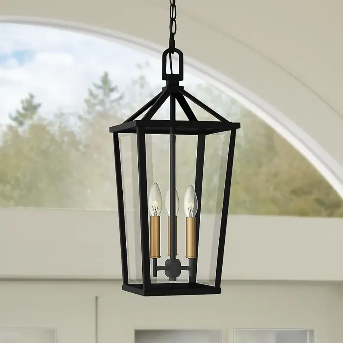 Quoizel Hull 9 1/2" Wide Matte Black 3-Light Mini Pendant