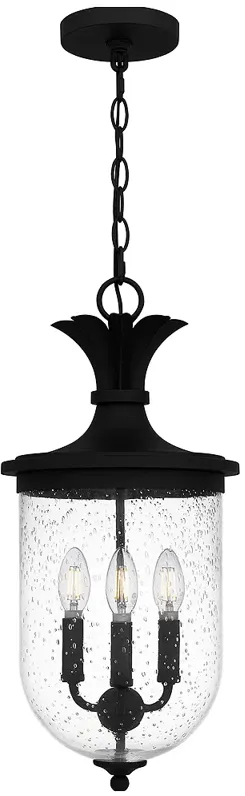 Havana 3-Light Earth Black Mini Pendant Light