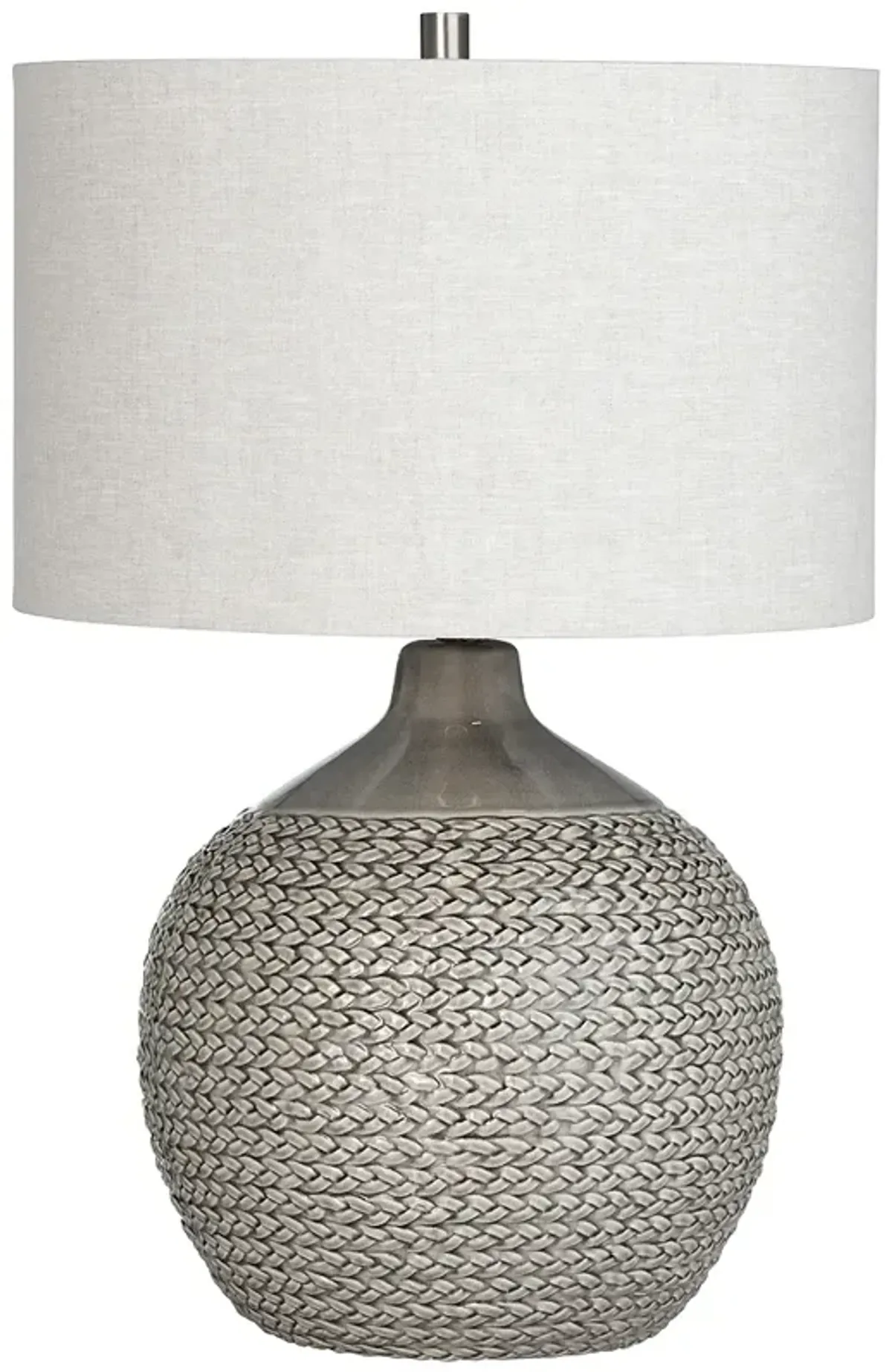 Crestview Cairo 25 3/4" High Basket Weave Ceramic Table Lamp