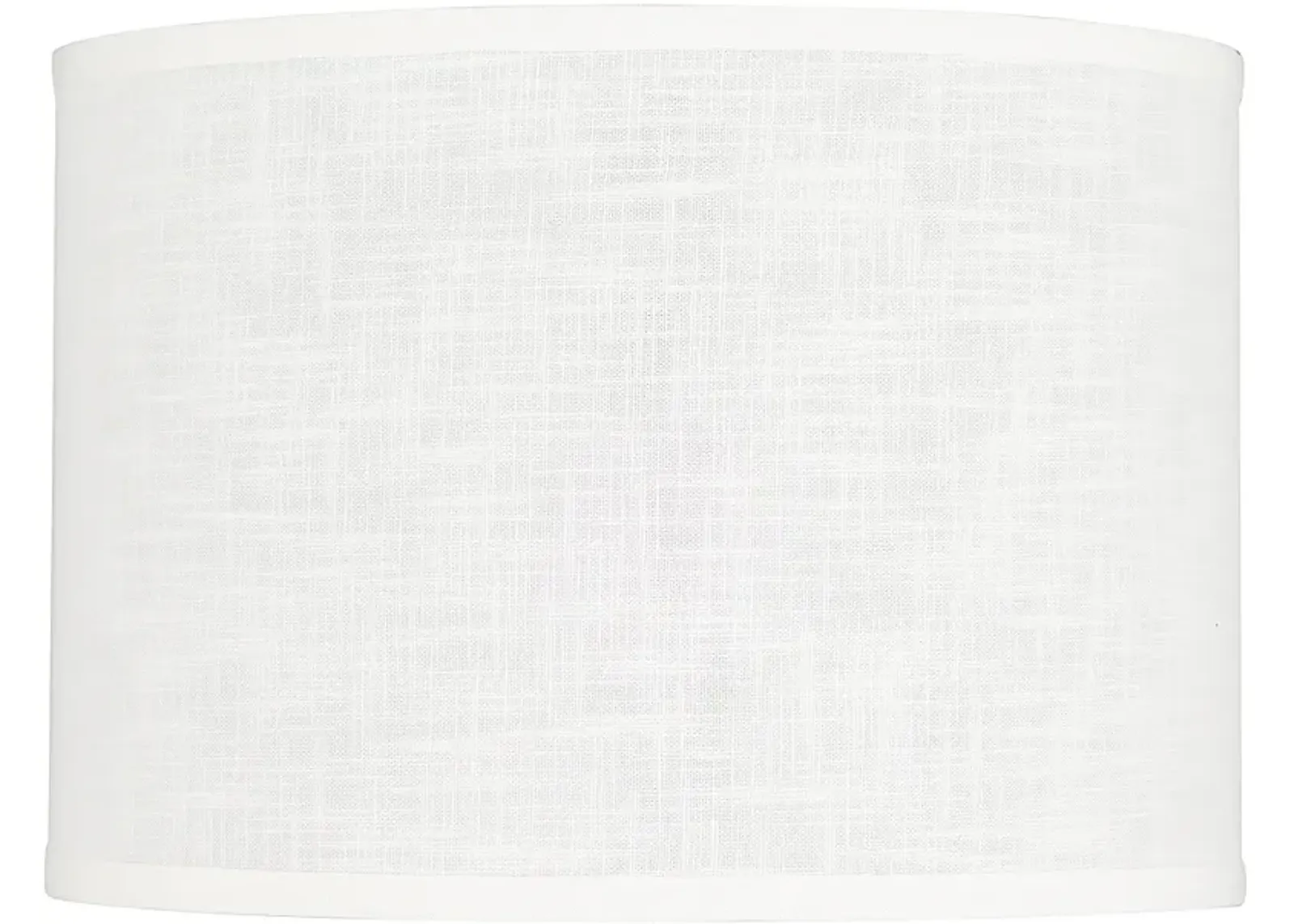 Springcrest Peoria White Textured Drum Lamp Shade 14x14x10 (Spider)