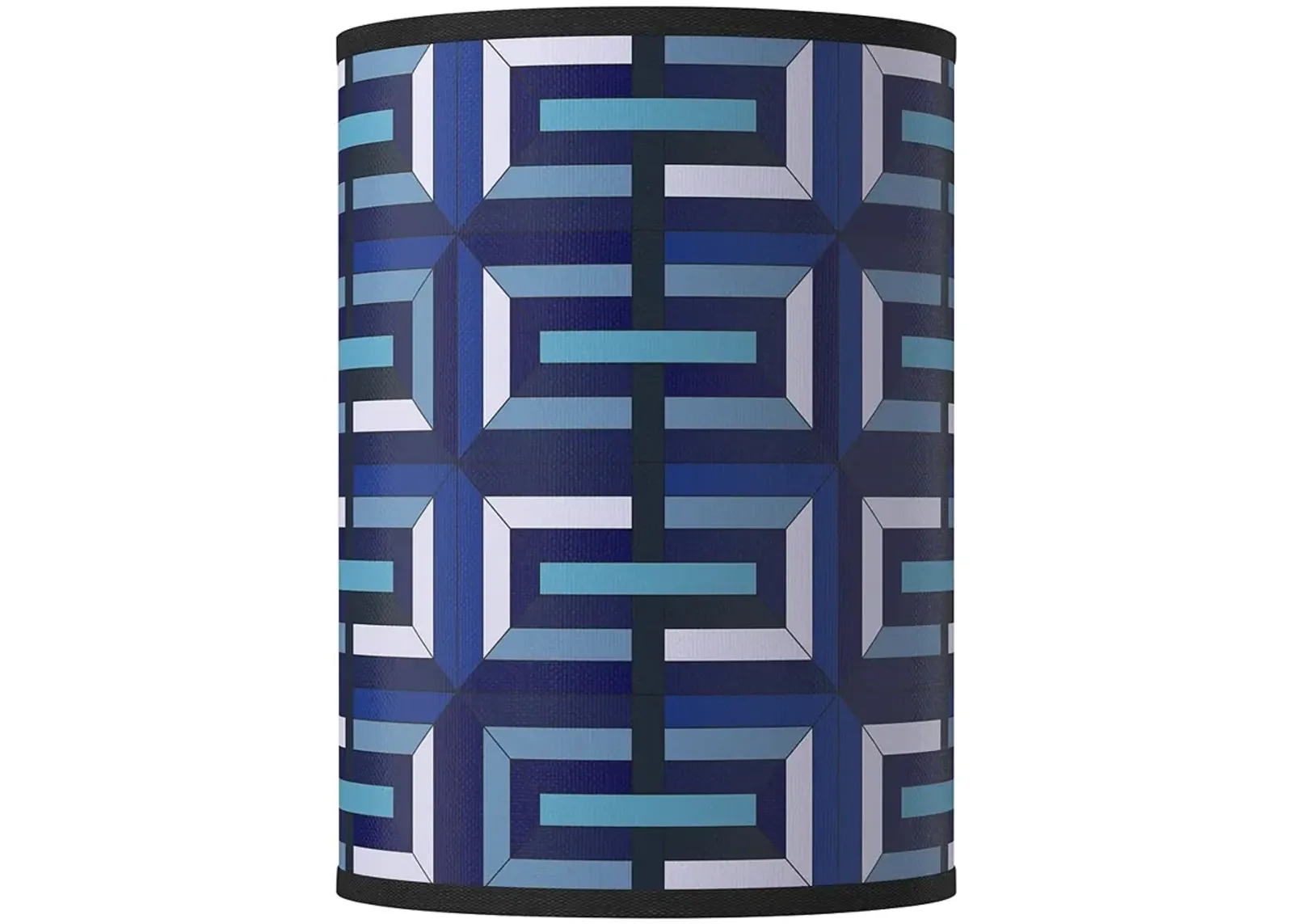 Parquet Giclee Round Cylinder Lamp Shade 8x8x11 (Spider)