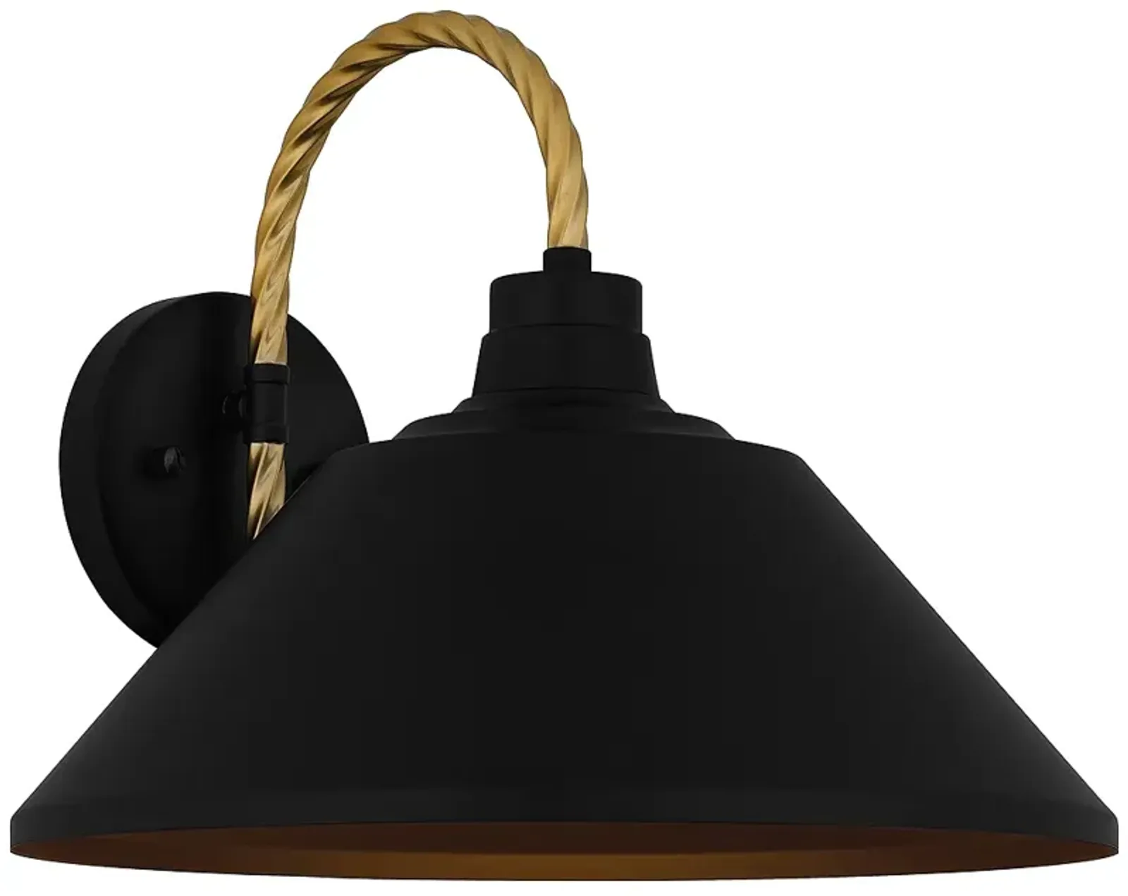 Longshore 1-Light Matte Black Outdoor Wall Lantern