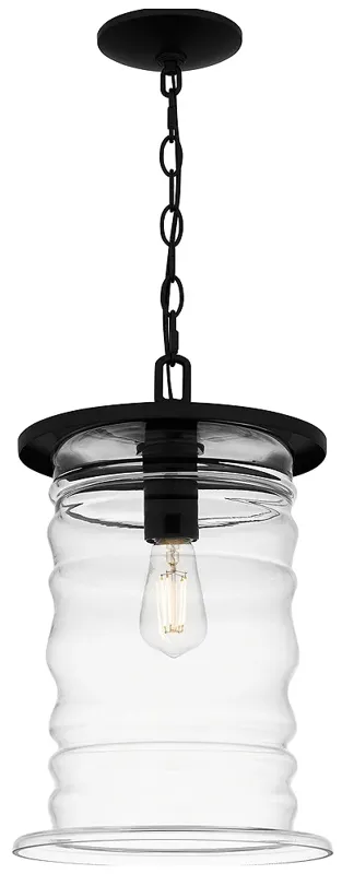 Noland 1-Light Matte Black Mini Pendant Light