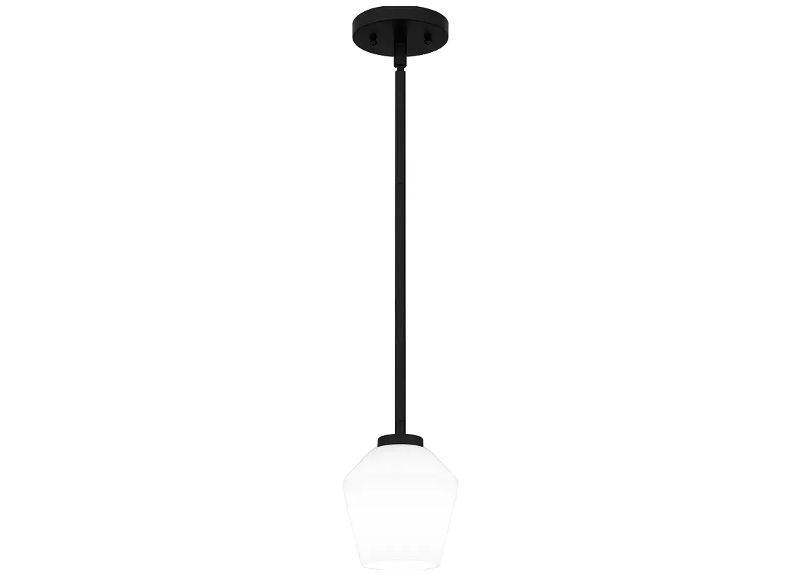 Nielson 1-Light Matte Black Mini Pendant Light