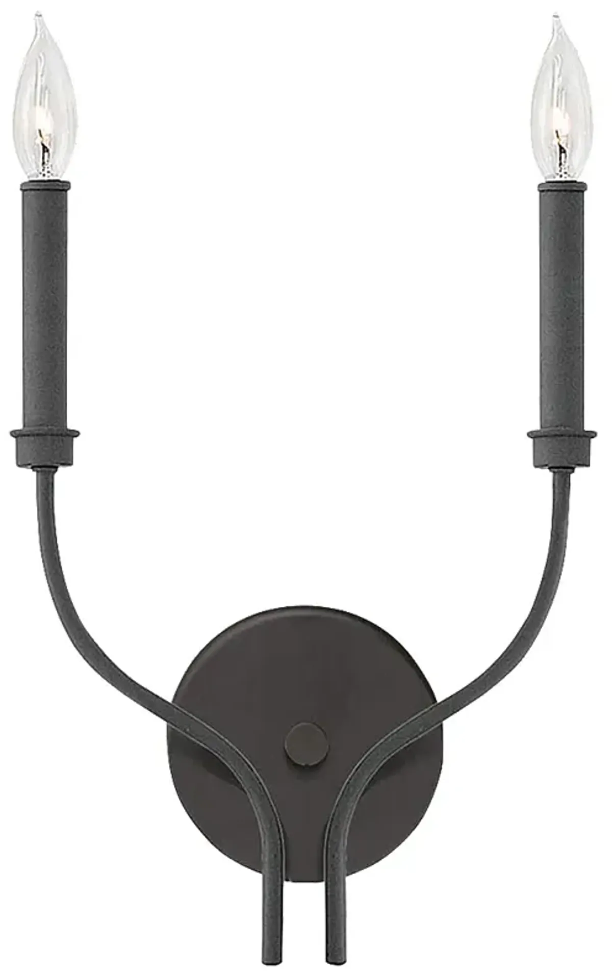 Hinkley Alister 14 1/4"H Buckeye Bronze 2-Light Wall Sconce