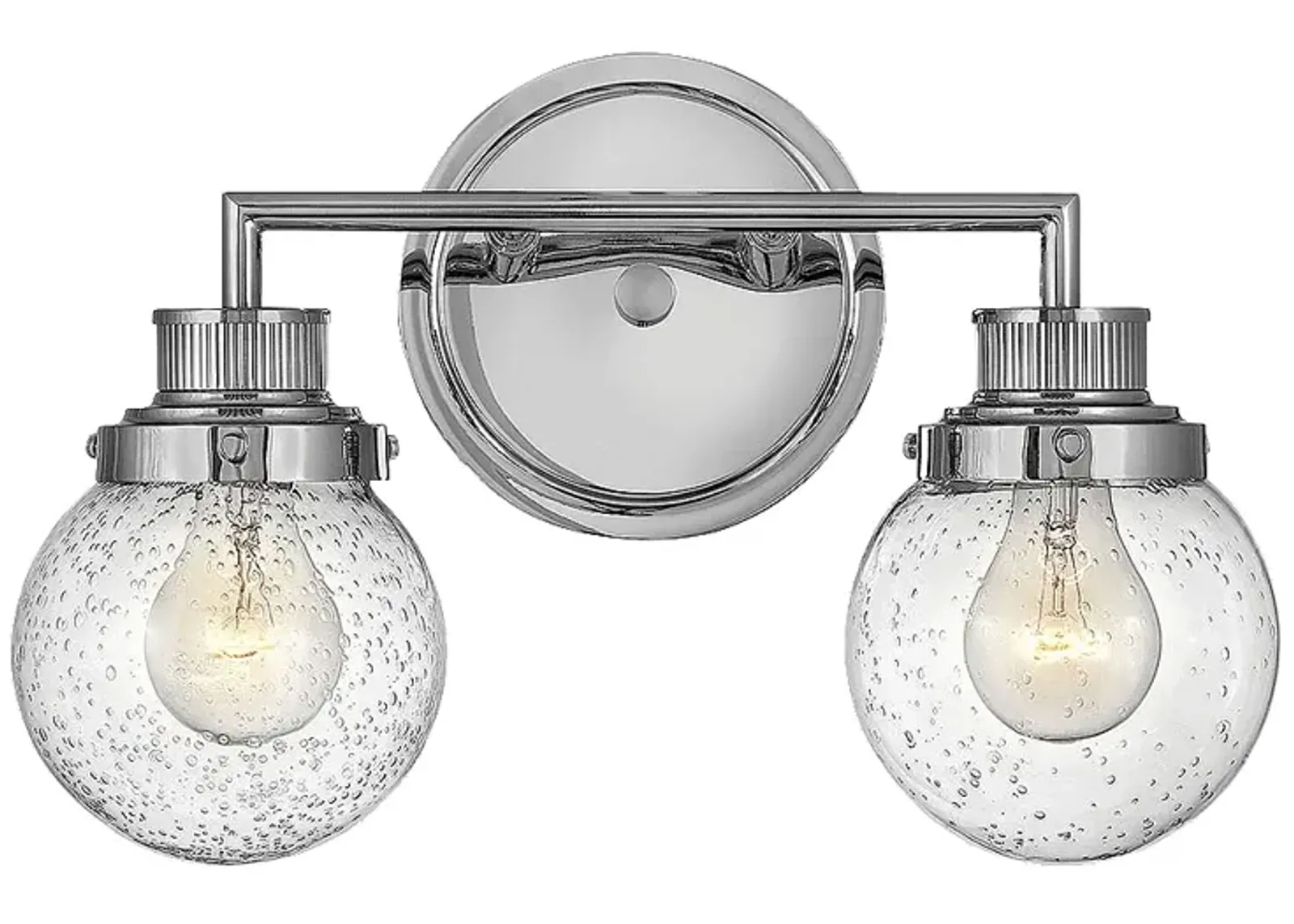 Bath Poppy-Two Light Vanity-Chrome