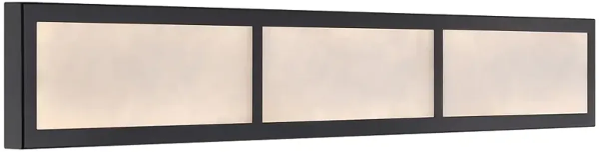 Minka-Lavery Stiles LED 36-in Sand Coal Black Indoor Vanity Light