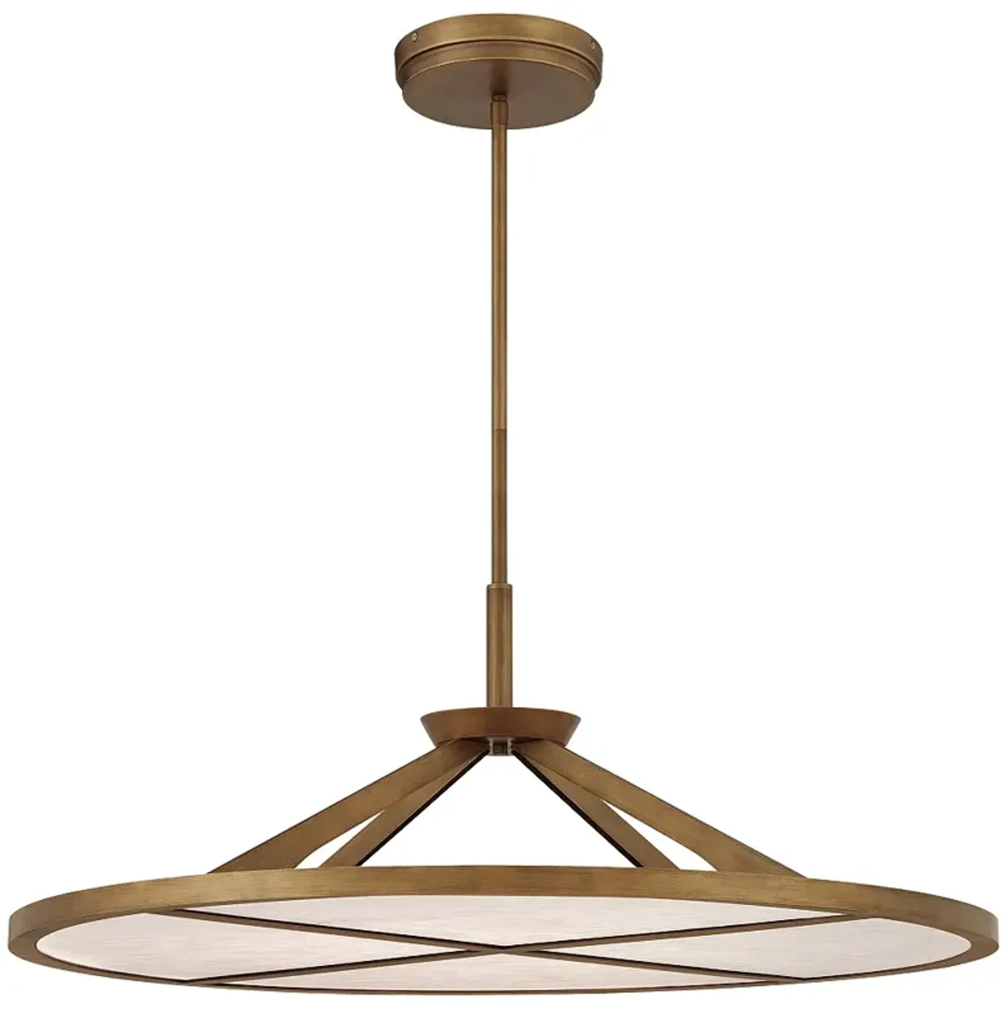 Minka Lavery Stiles Led 36 In Ashen Gold Indoor Pendant Lamps Plus ...