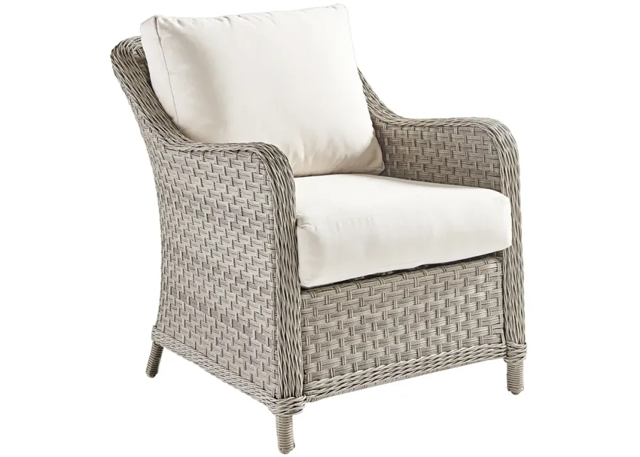 Springfield Pebble Wicker Outdoor Armchair