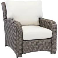 Isla Verde Stone Wicker Outdoor Armchair