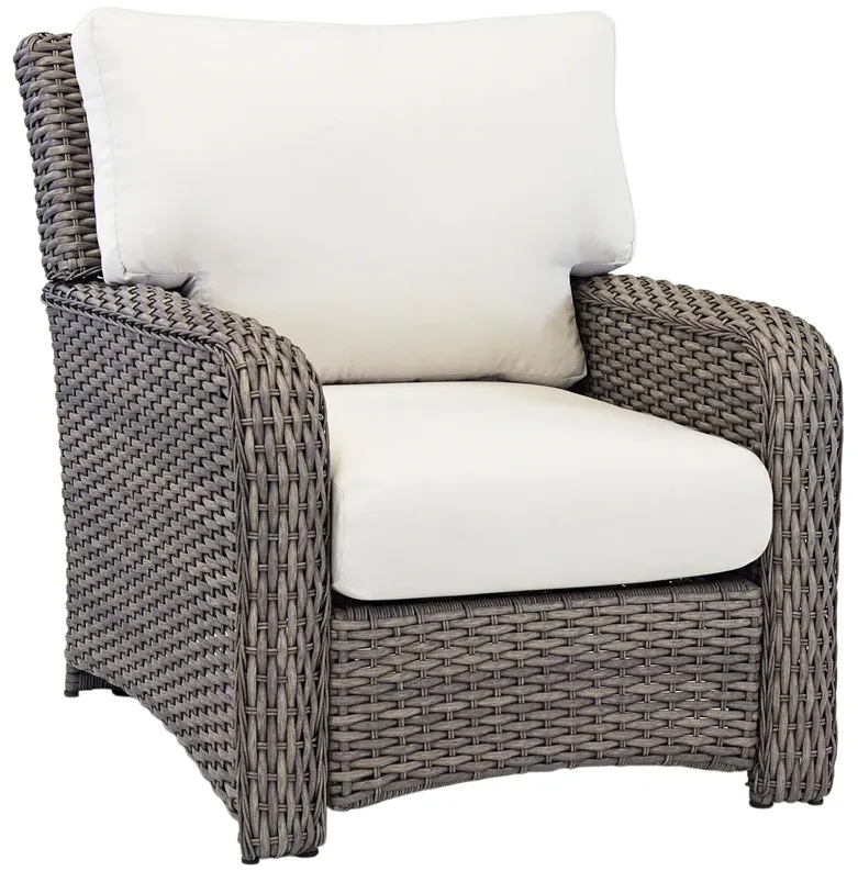 Isla Verde Stone Wicker Outdoor Armchair