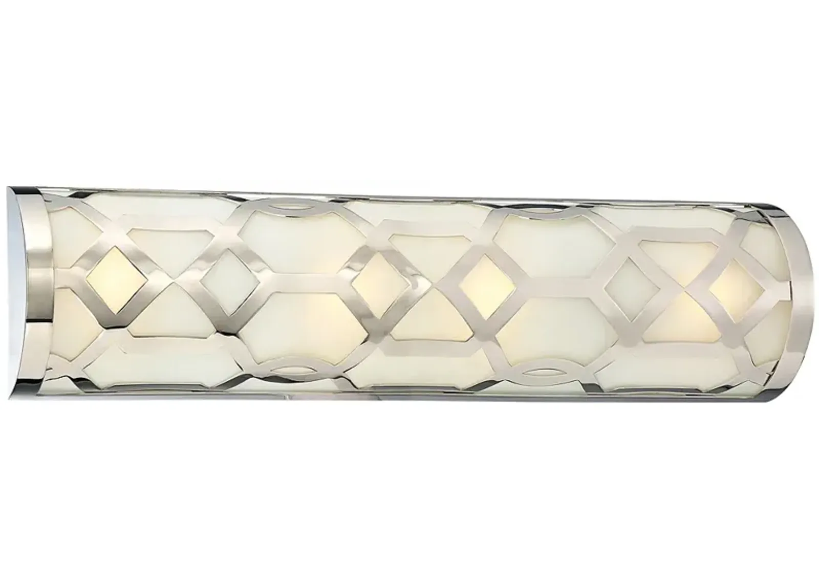 Crystorama Jennings 24" Wide Polished Nickel LED Bath Light