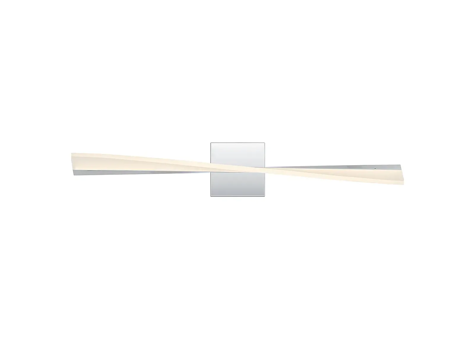 Fox Integrated LED Polished Chrome Bath Light with CCT Switch