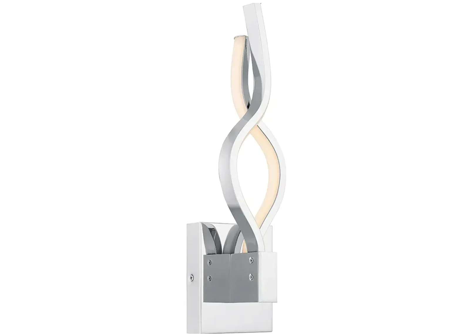 Isadora Integrated LED Polished Chrome Wall Sconce