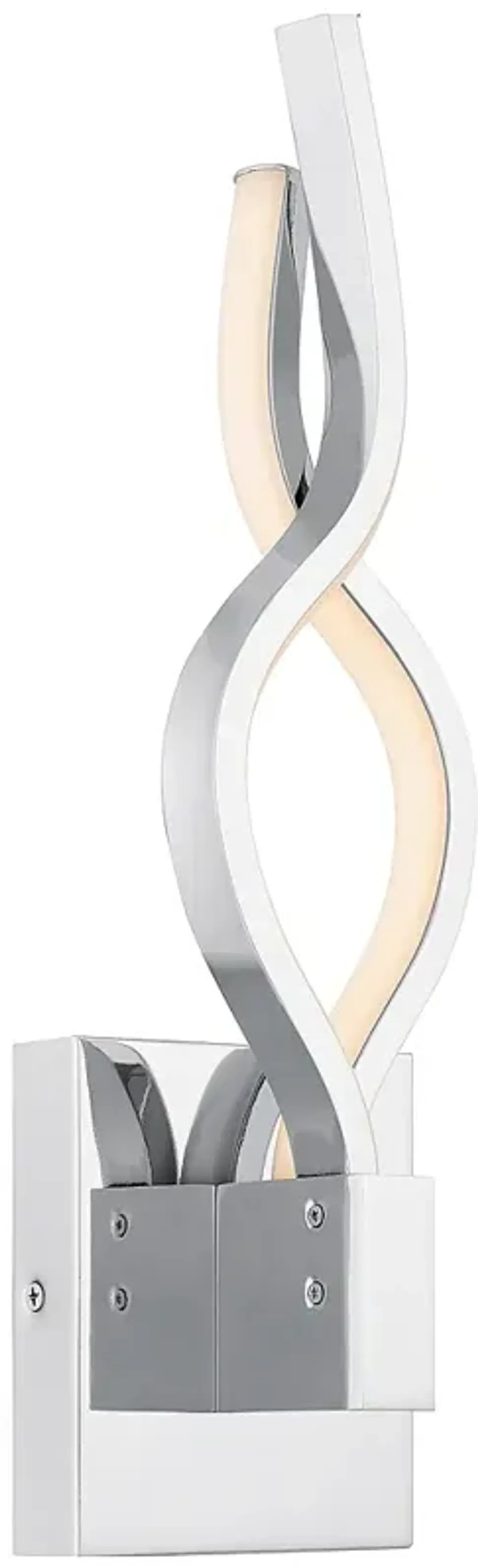 Isadora Integrated LED Polished Chrome Wall Sconce