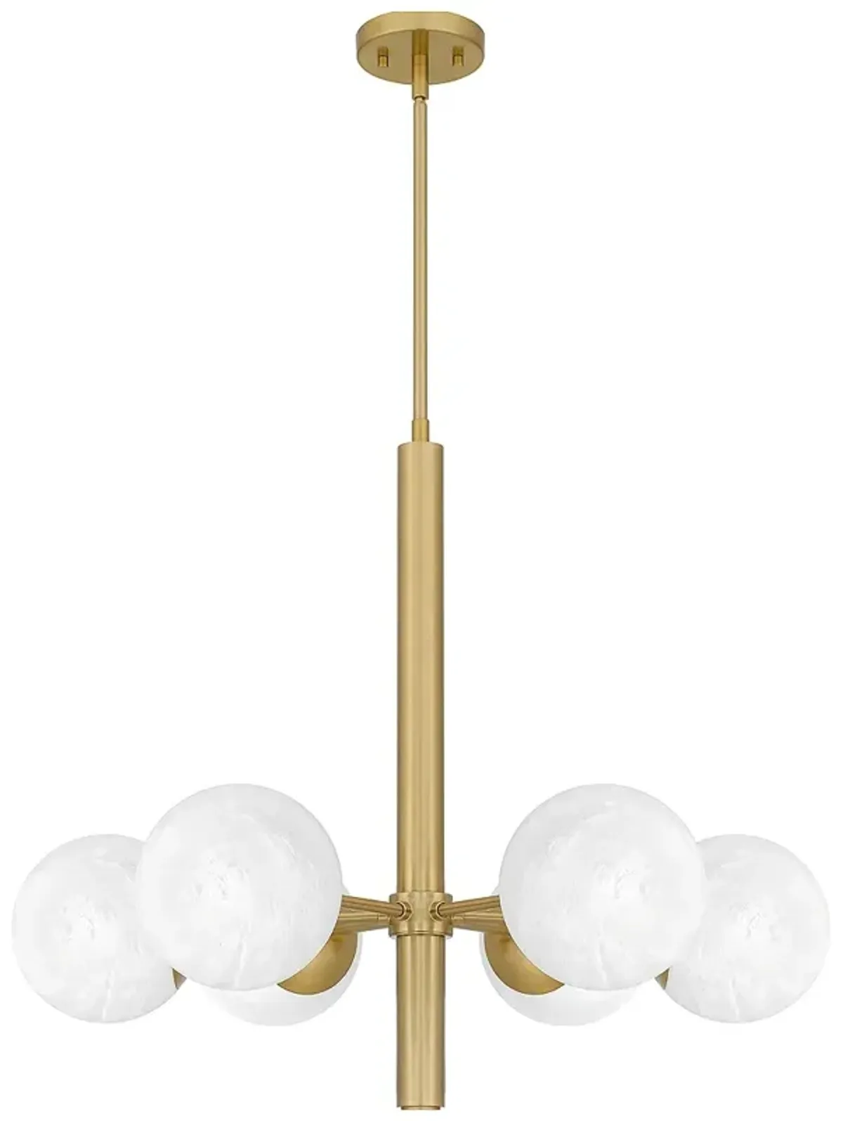 Solei 6-Light Aged Brass Chandelier