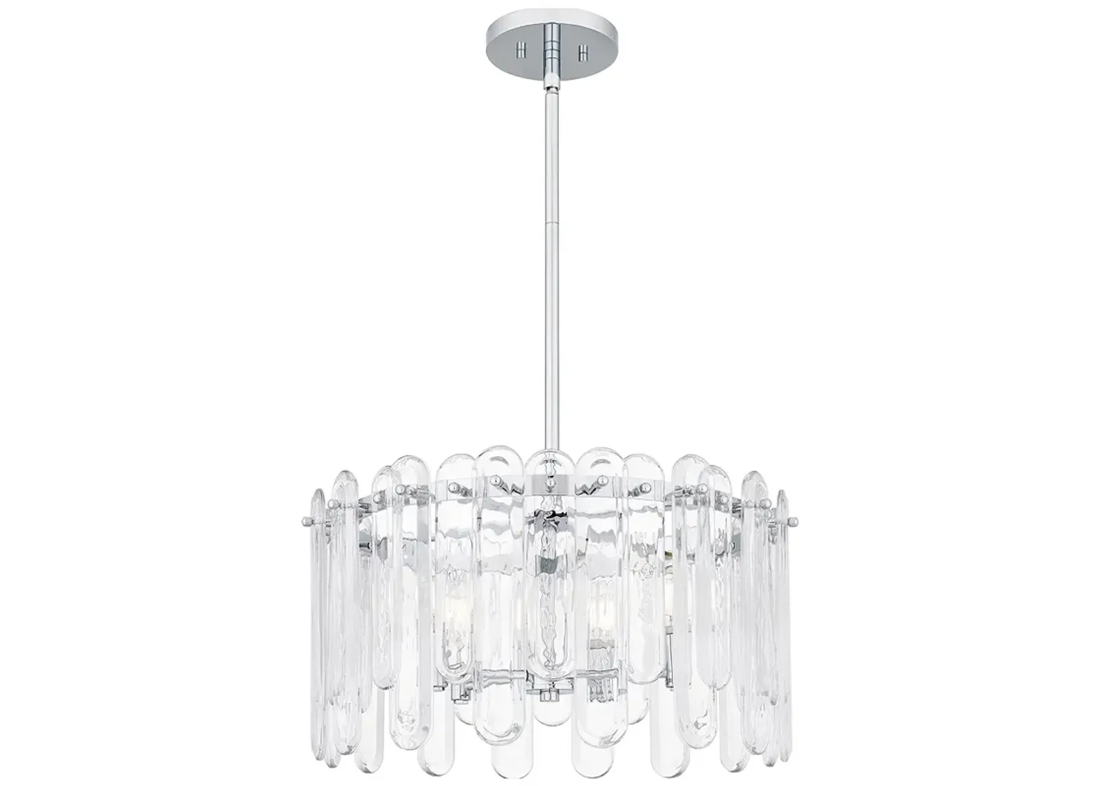 Stiles 5-Light Polished Chrome Pendant Light