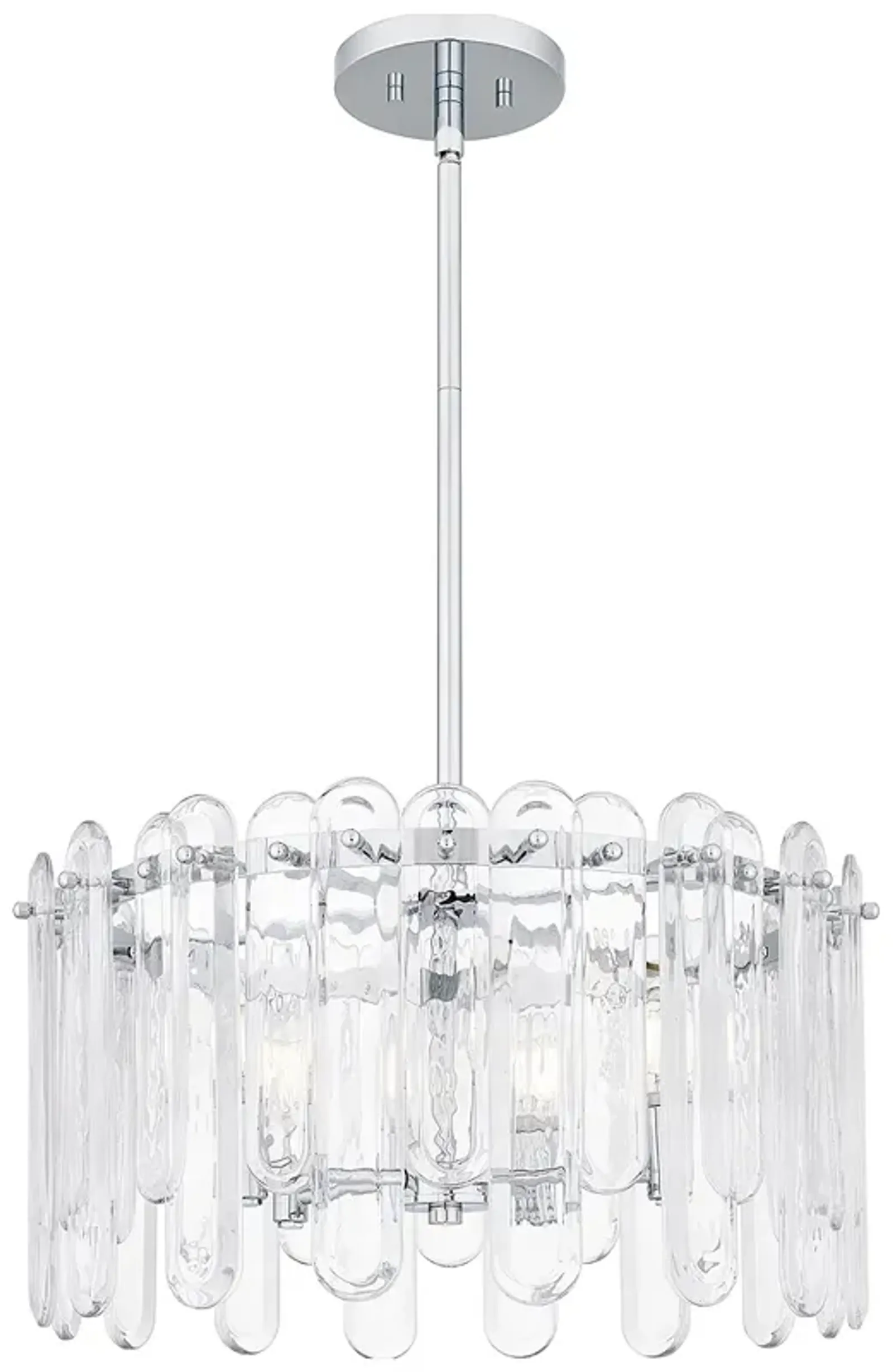 Stiles 5-Light Polished Chrome Pendant Light