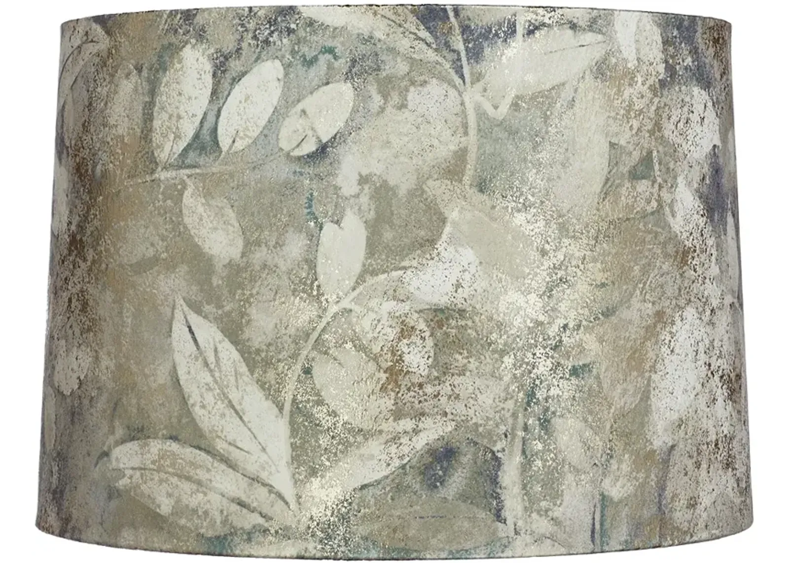 Springcrest Leaves Velvet Drum Lamp Shade 14x15x10 (Spider)